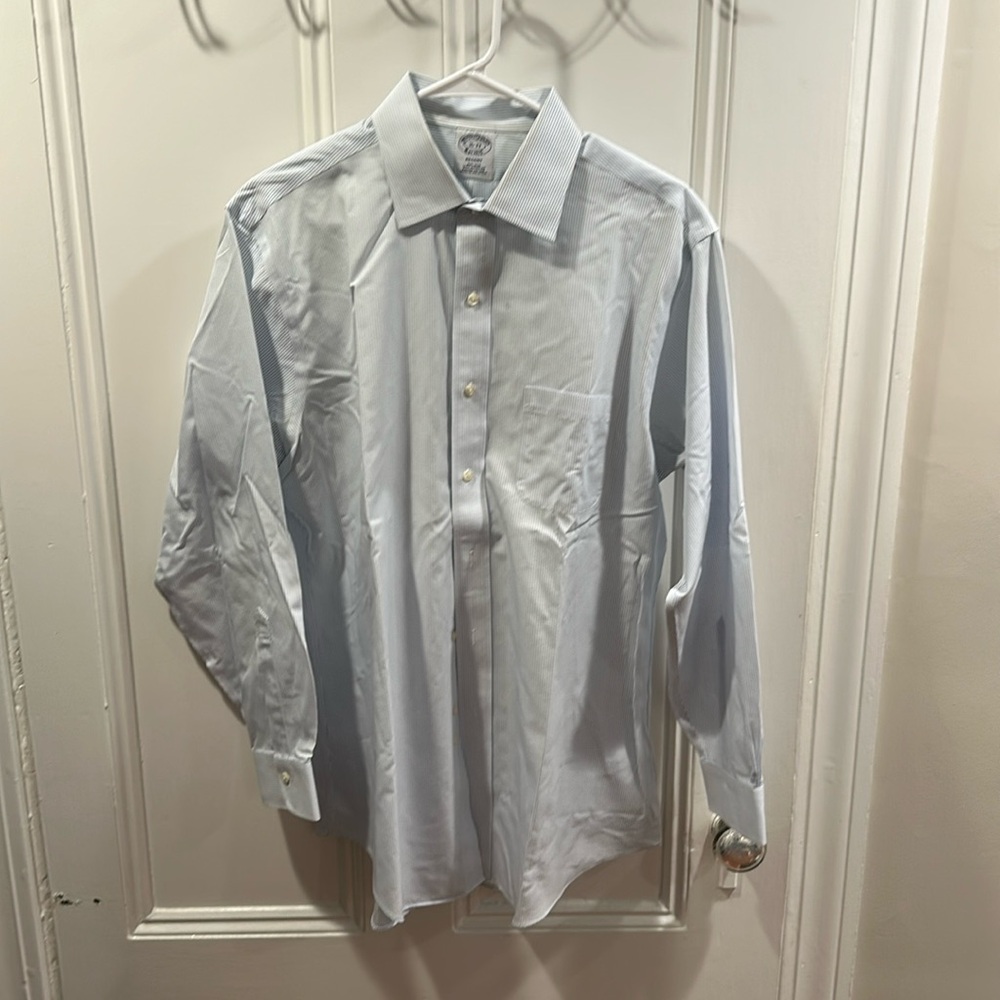 Brooks Brothers Regent Fit 100% American Supima Cotton Dress Shirt 16-33